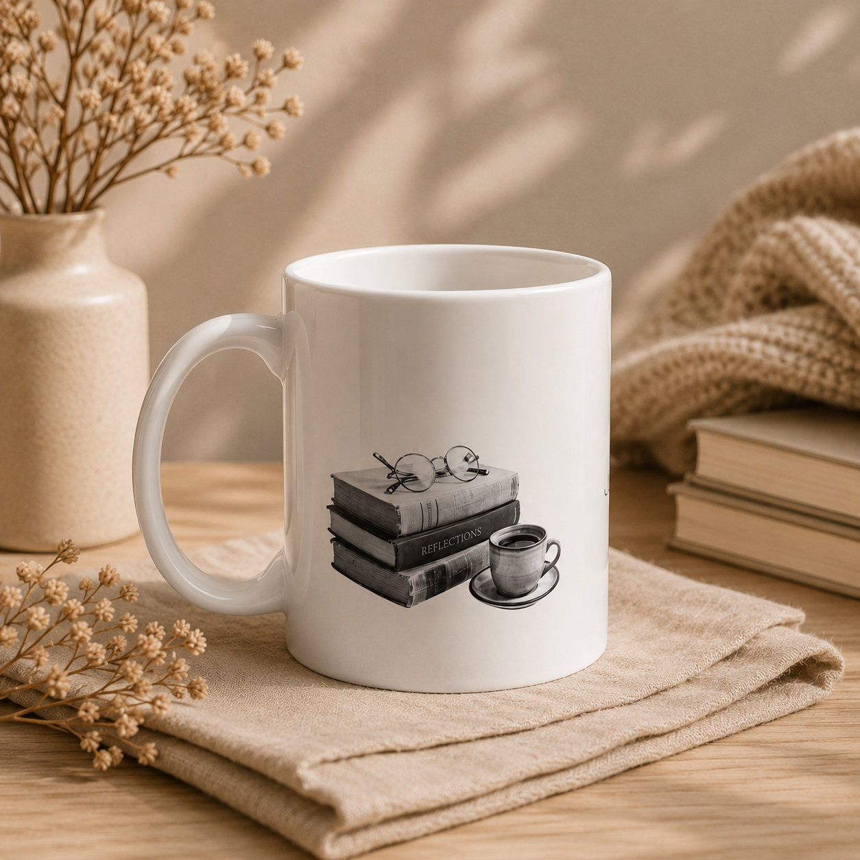 Keramisk Kaffekopp | Just One More Chapter Mug
