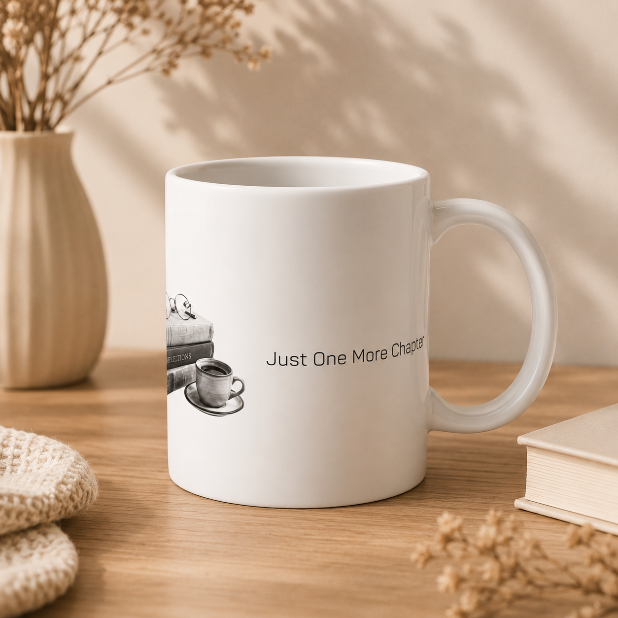 Keramisk Kaffekopp | Just One More Chapter Mug