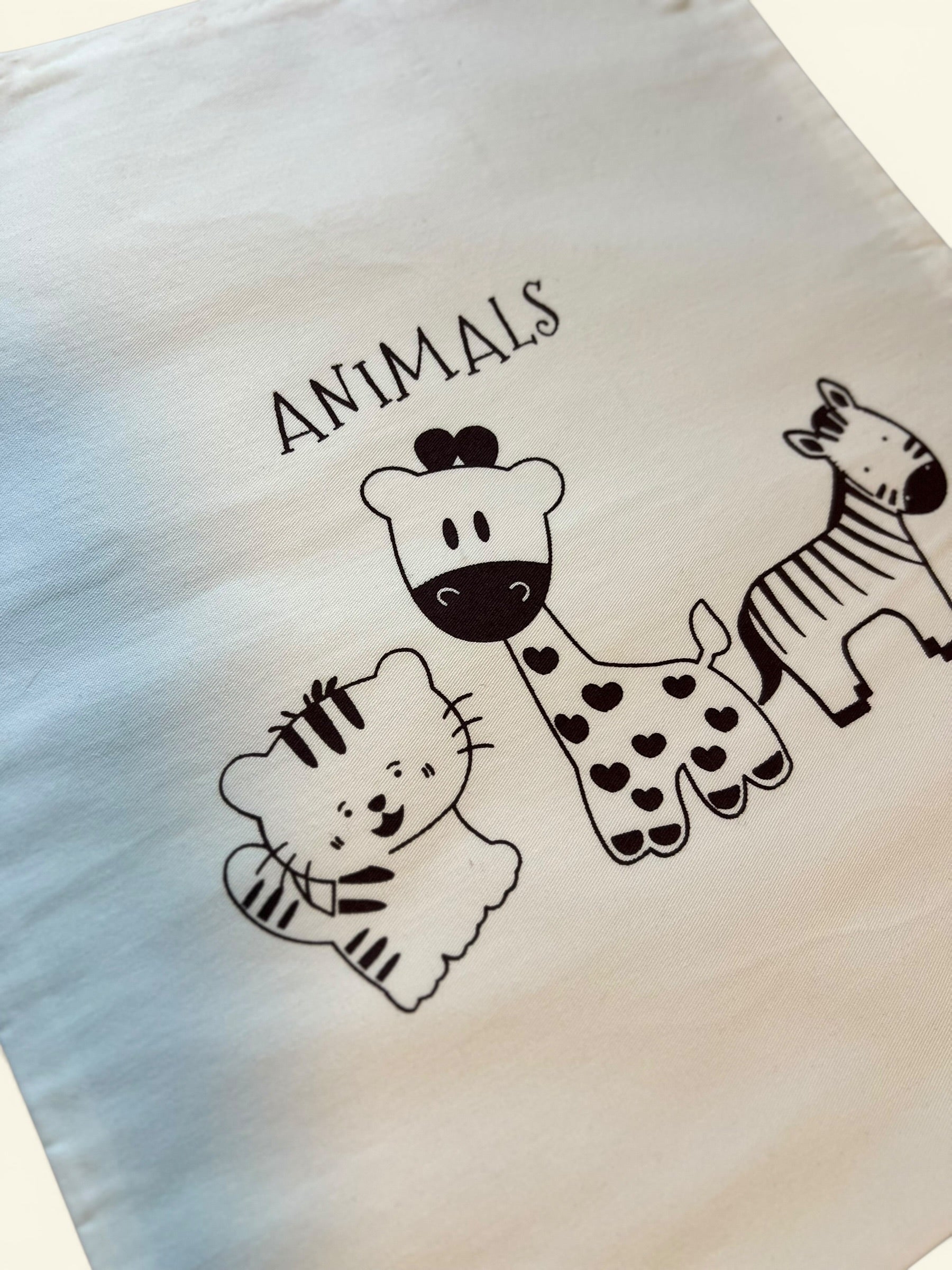 Tøynett, Animals Bag, Hvit