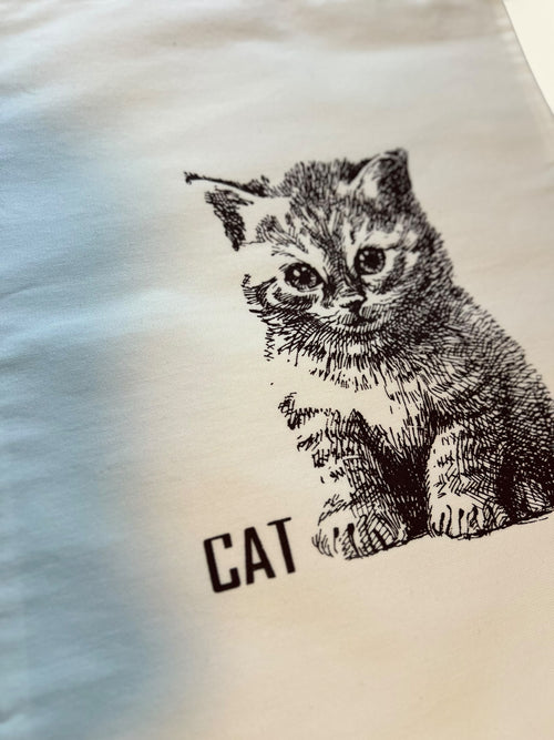 Tøynett, Cat, Hvit